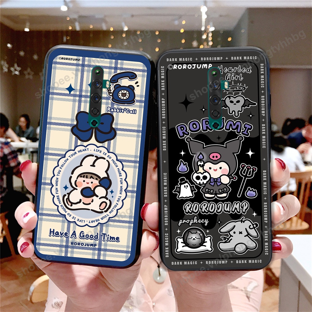 Ốp lưng Oppo Reno / Reno 2 / Reno 2Z / Reno 2f / Reno2 F trái tim gấu thể thao , smile mặt cười cực cute