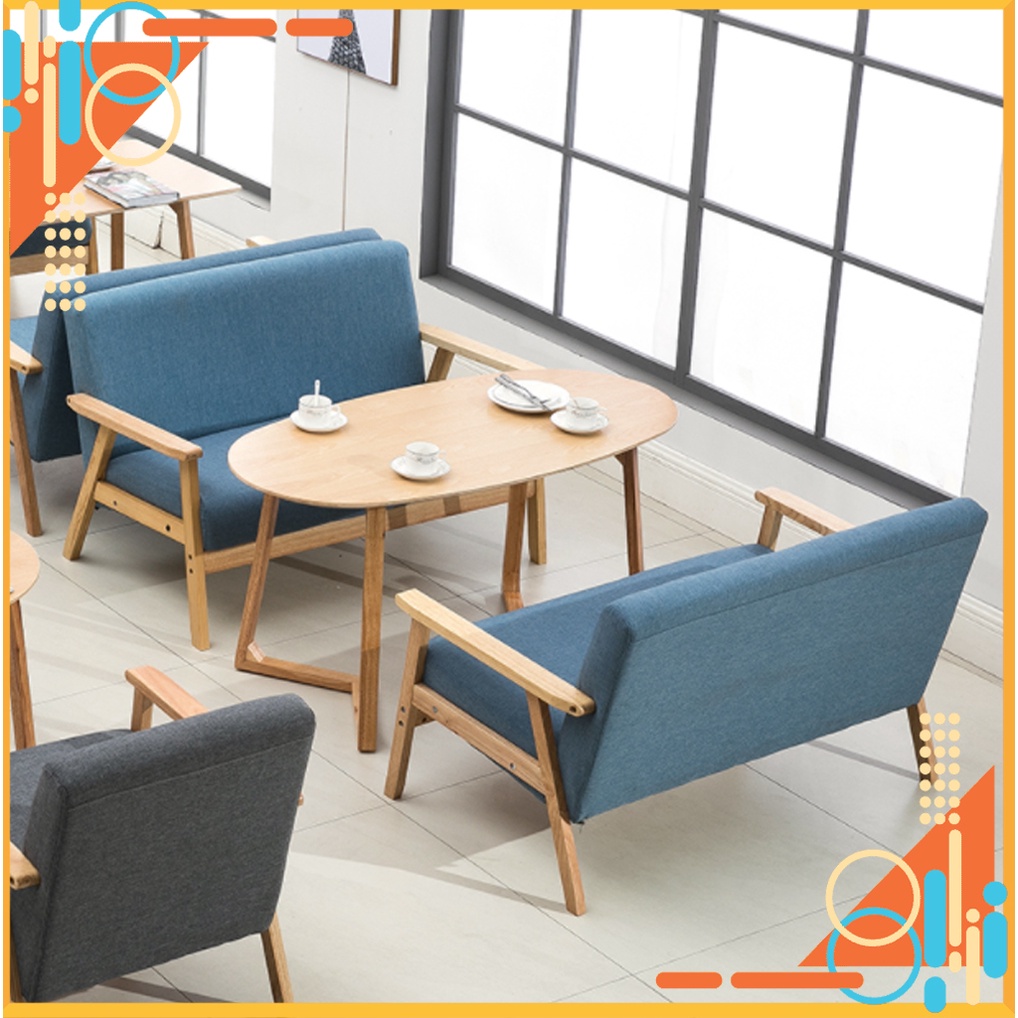 Ghế sofa cao cấp - sofa gỗ phòng khách cao cấp phong cách Hàn Quốc