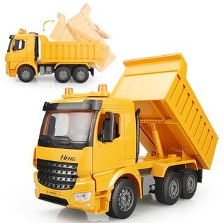 Đồ chơi trẻ em xe ô tô tải cỡ lớn bằng nhựa cao cấp có đèn và âm thanh xe chạy đẩy trớn