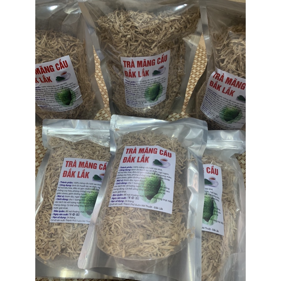 Trà mãng cầu xiêm khô  trái mãng cầu tươi thái lát phơi khô, thơm ngon chất lượng, giảm cân, đẹp da