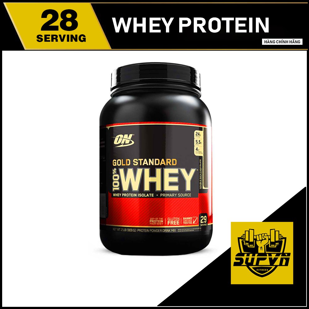 On Whey Gold 2lbs - Thực phẩm bổ sung hỗ trợ tăng cơ Whey Protein On Gold Standard