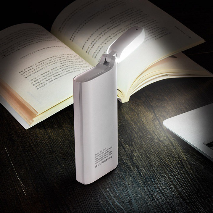 sạc dự phòng 10000 20000mah Hoco B27 15000mah có đèn led siêu sáng tiện lợi