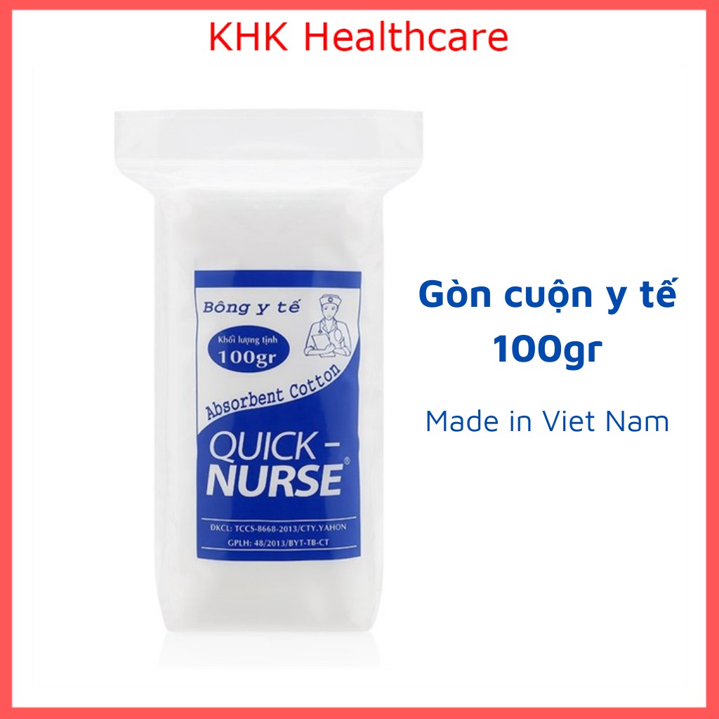 BÔNG GÒN QUICK NURSE 100G