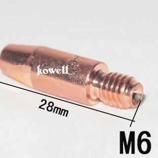 20 cái  bép hàn mig 24KD M6*28*0.8/1.0/1.2