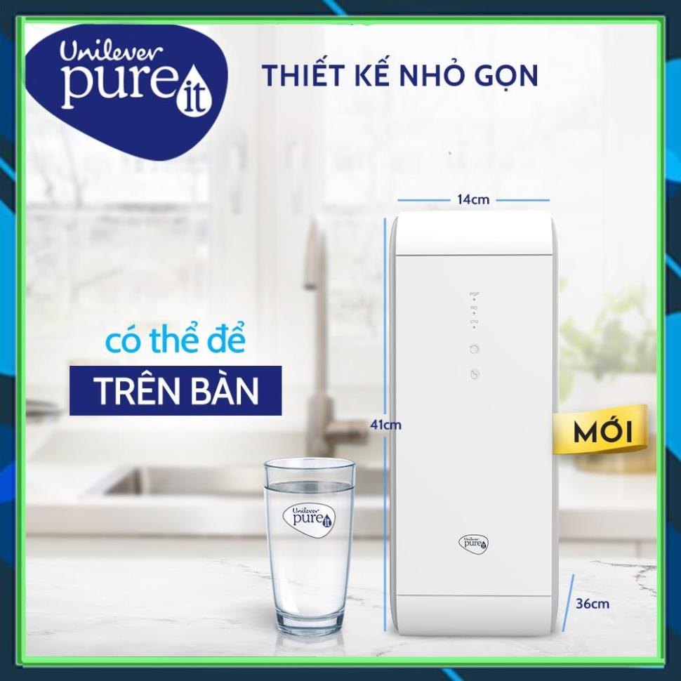 Máy Lọc Nước Uống Trực Tiếp Pureit Delica UR5840 | Lọc nước Ro mini cho gia đình văn phòng âm tủ hoặc đặt bàn nhỏ gọn