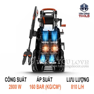 MÁY XỊT RỬA XE CAO ÁP YILI YLQ6200C