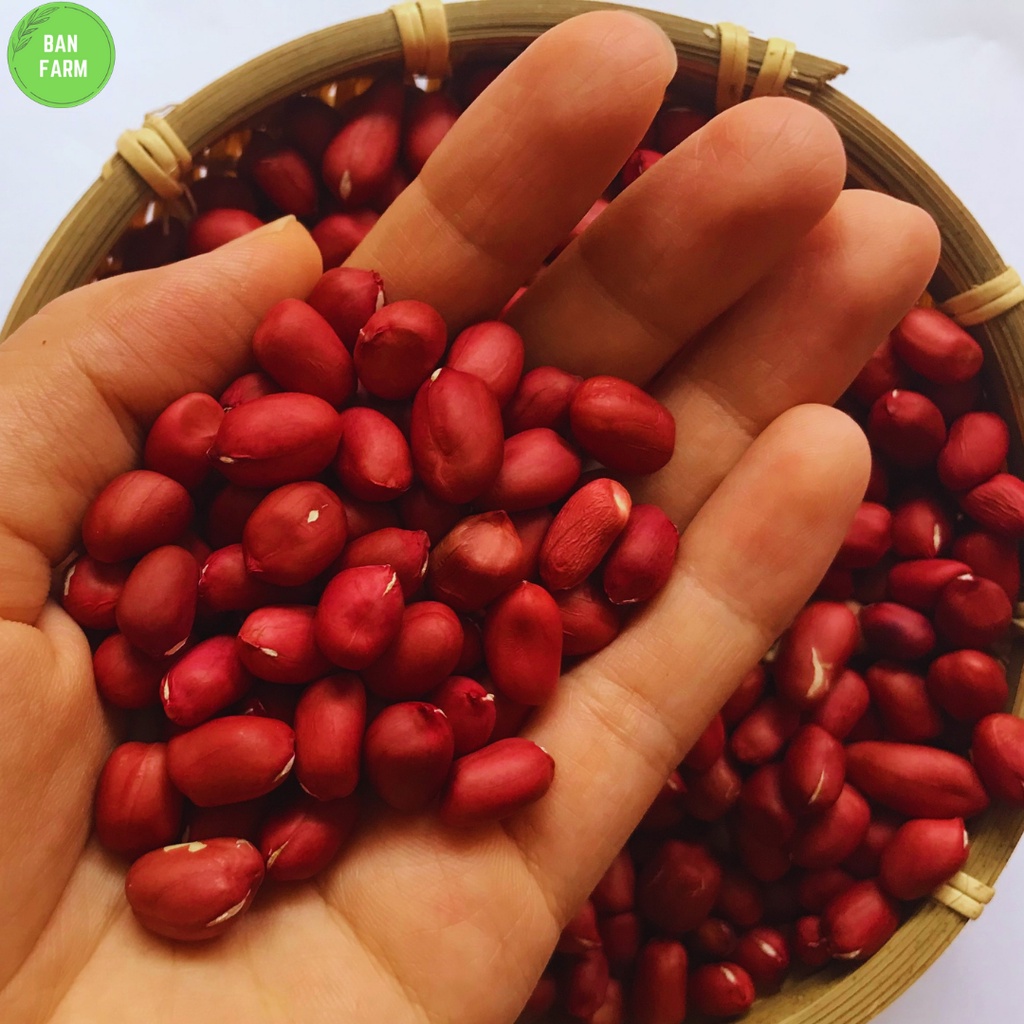 Đậu phộng đỏ  Banfarm đặc sản - thơm bùi béo 500g