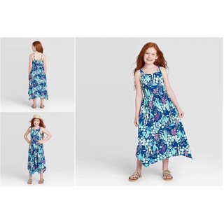 Đầm maxi bé gái