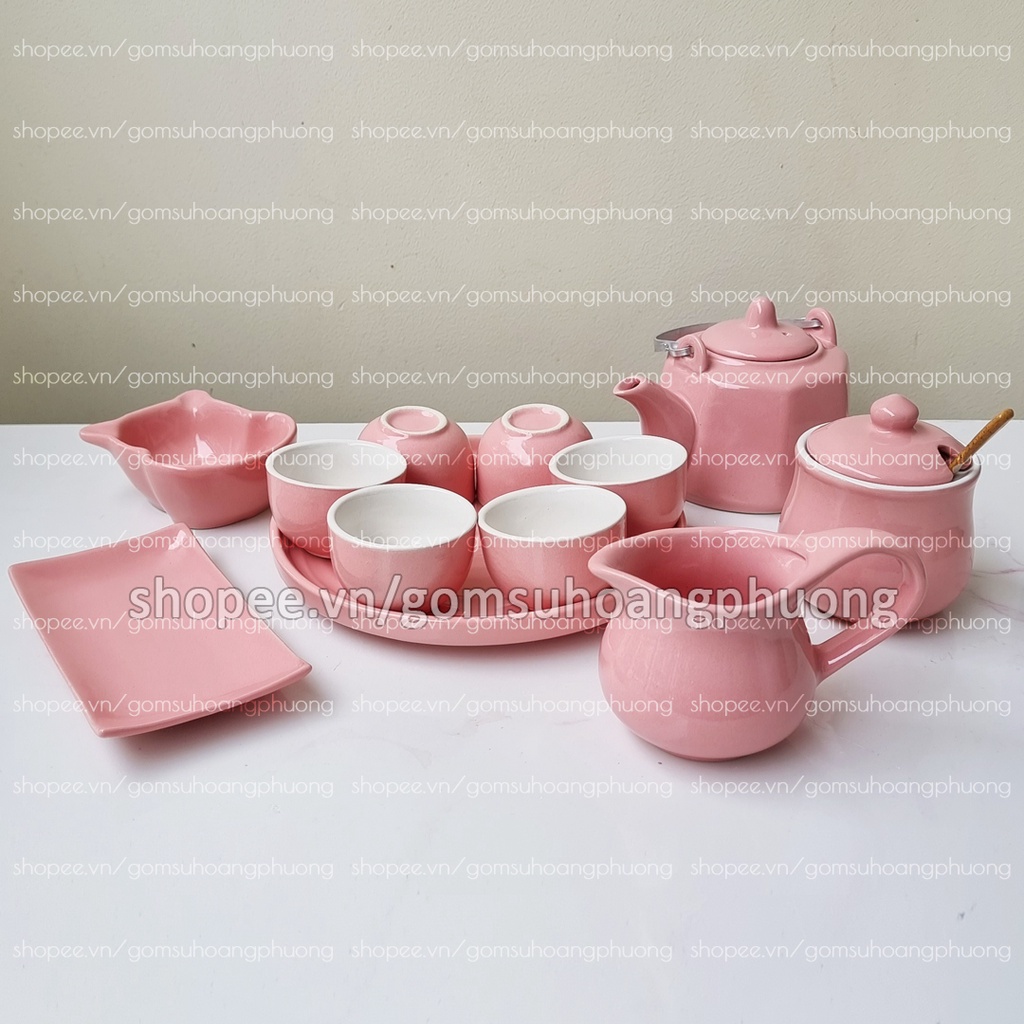 Ấm chén pha trà và phụ kiện phong cách Vintage