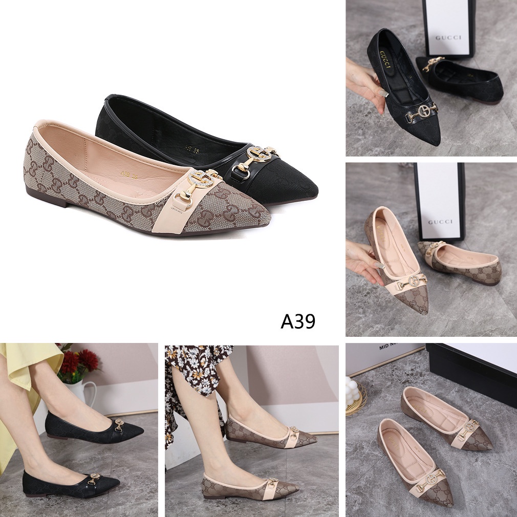 Giày Đế Bệt Gucci A39