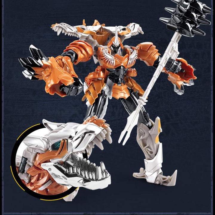 Mô hình chiến binh biến hình khủng long  size nhỏ