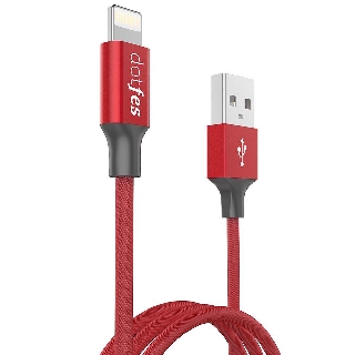 Dotfes Cloth Texture Lightning Cable