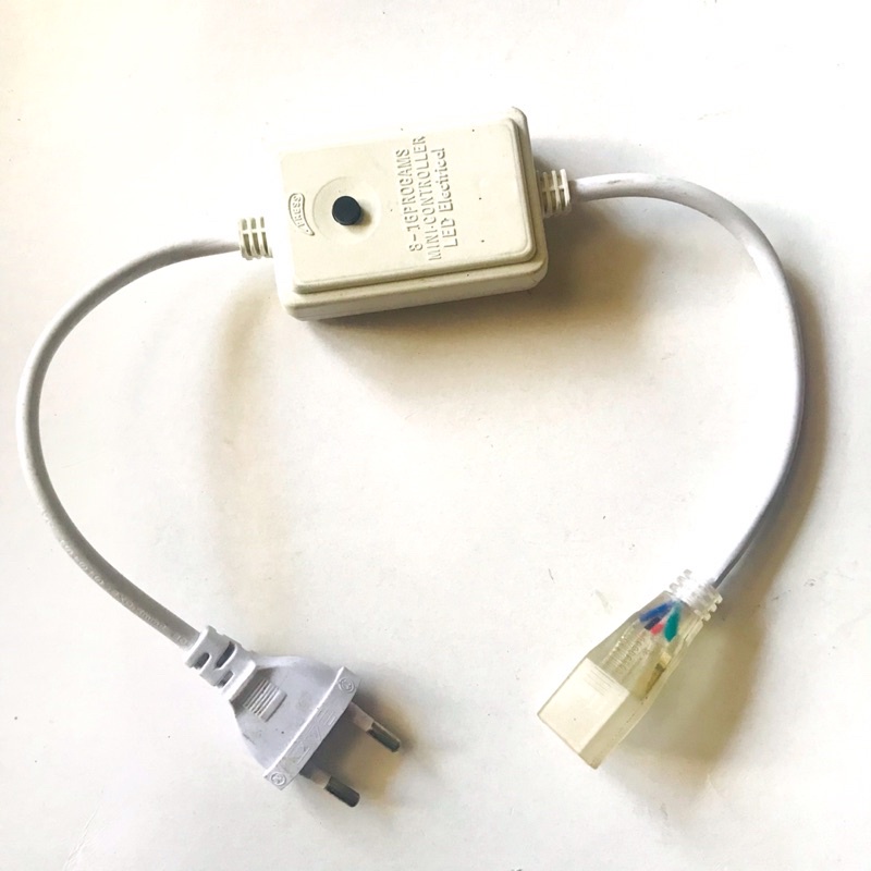 Dây led đổi màu, đèn led dây trag trí kín nước 220v khiển sáng ic sáng và remote