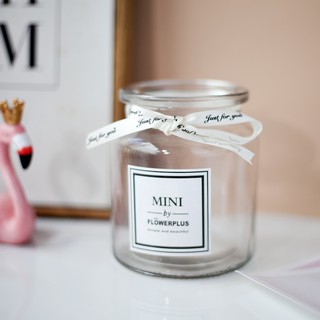 Lọ hoa thủy tinh mini trang trí 11cm - Jassi Decor