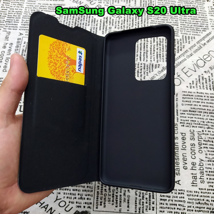 Bao Da Samsung Galaxy S20 / S20 Plus / S20 Ultra Kiểu Dáng Gấp 2 Mặt Và Có Phối Ví Sang Trọng | BigBuy360 - bigbuy360.vn