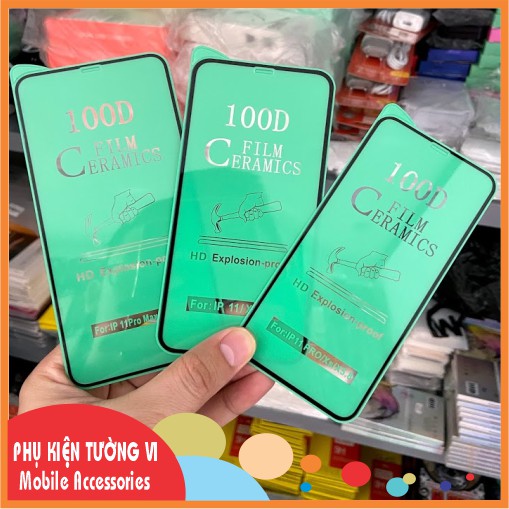 Cường lực dẻo chống vỡ, chống mẻ cạnh cho iPhone từ 6 tới 12 Pro Max