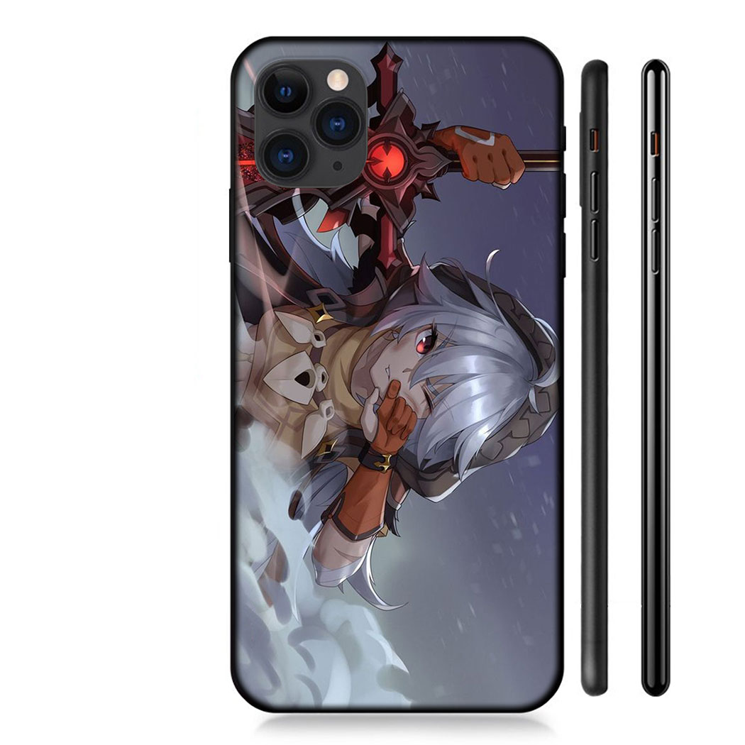 Ốp Điện Thoại Silicon Mềm Hình Máy Chơi Game Genshin Impact Cho Iphone 11 Xs Max Xr X 6 6s 7 8 Plus 5 5s Se Icu46