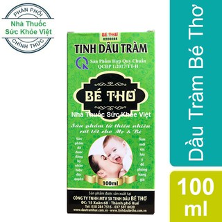 Chính Hãng : Tinh Dầu Tràm Bé Thơ (Lọ 50ml)