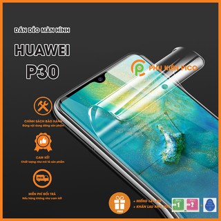 Dán màn hình Huawei P30 full màn dẻo trong suốt PPF tự phục hồi vết xước - Dán màn hình Huawei P30
