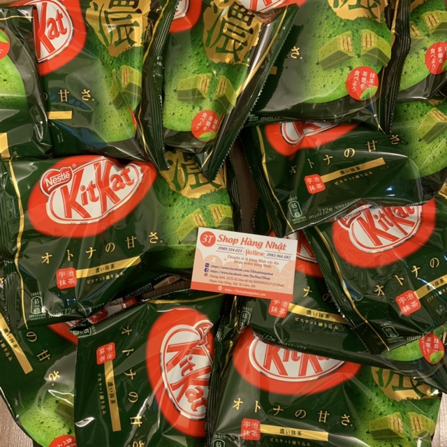 Kitkat trà xanh Nhật Bản