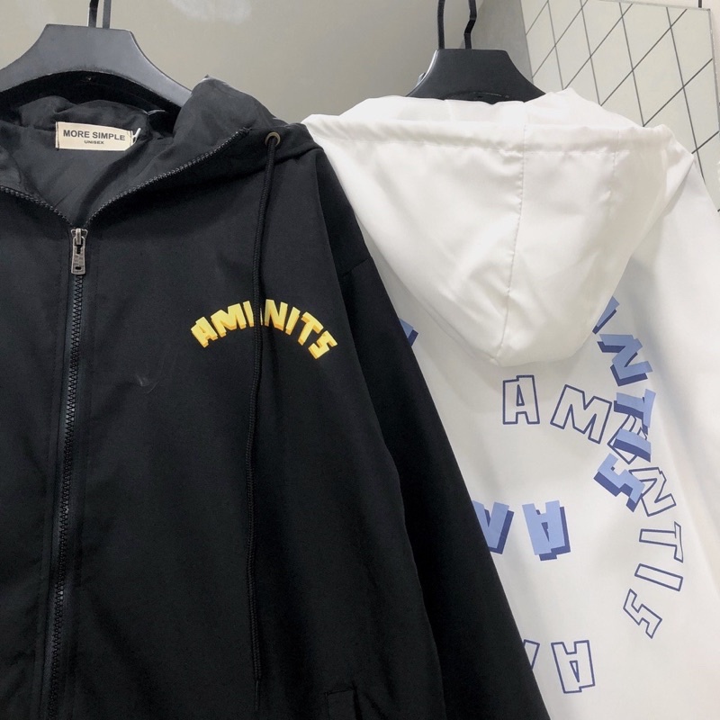 Áo Khoác Jacket Form Rộng NIT Vải Dù Trượt Nước Phong Cách Ulzzang - 84unisex