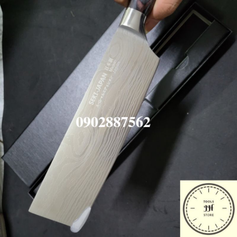 Dao SEKI nhật cán vân gỗ mũi bằng hàng cao cấp siêu đẹp