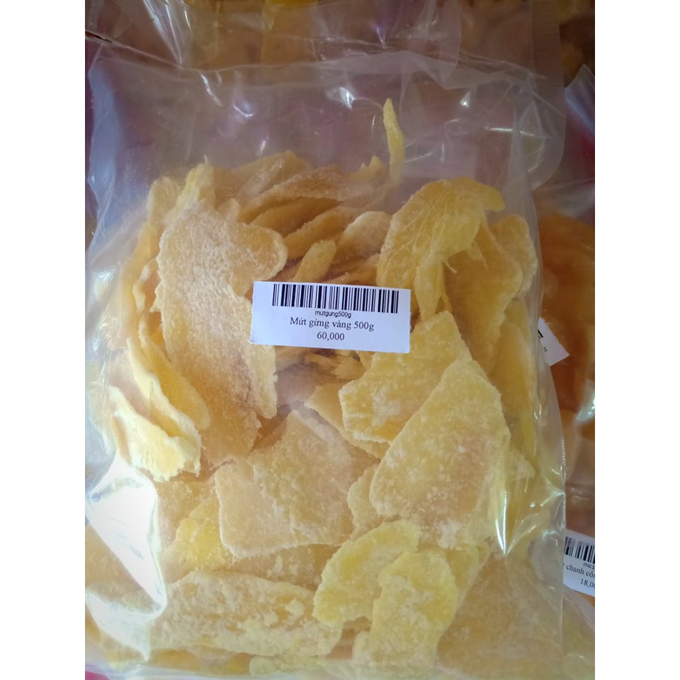 Mứt gừng vàng 500g
