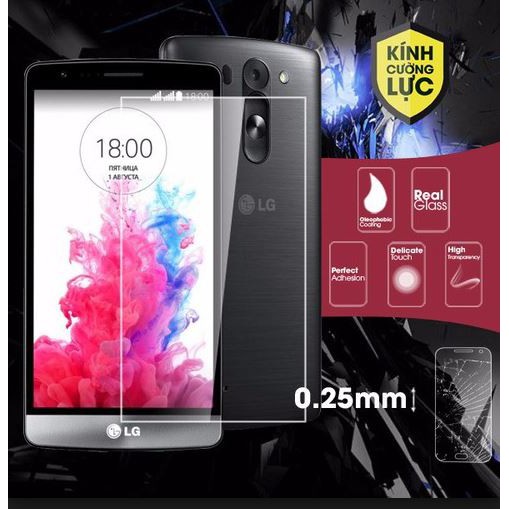 Combo bộ 3 kính cường lựcLG G3 Stylus