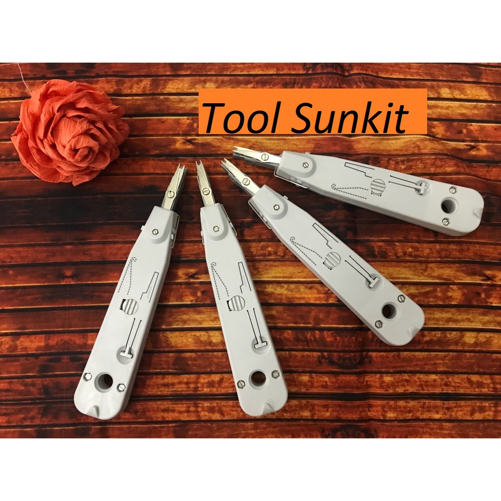 Dụng cụ nhấn mạng Tool Sunkit SK-8314A (Bạc) Hàng chính hãng