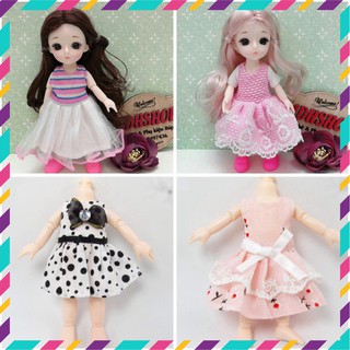 Váy siêu dễ thương cho búp bê Baboliy 16cm