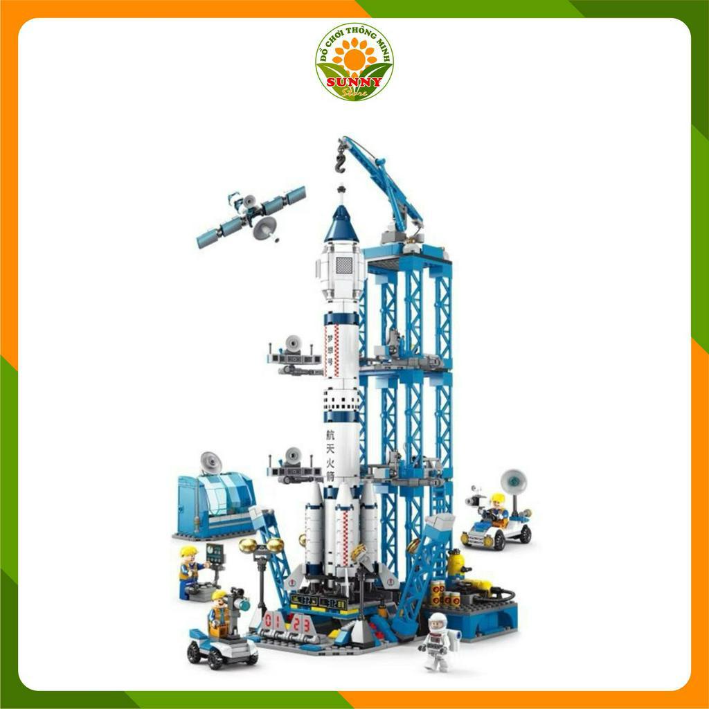 Đồ chơi lắp ghép mô hình 3D cho bé trai - Tàu vũ trụ - Hai biến thể  - Kích thước lớn - 10000+pcs - Sunny