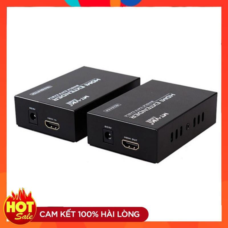 [Chính hãng] Bộ chuyển đổi HDMI TO LAN 60m giá cực tốt!