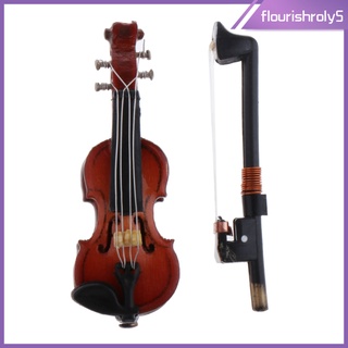 Đồ Chơi Đàn Violin Cho Nhà Búp Bê Tỉ Lệ 1 / 12