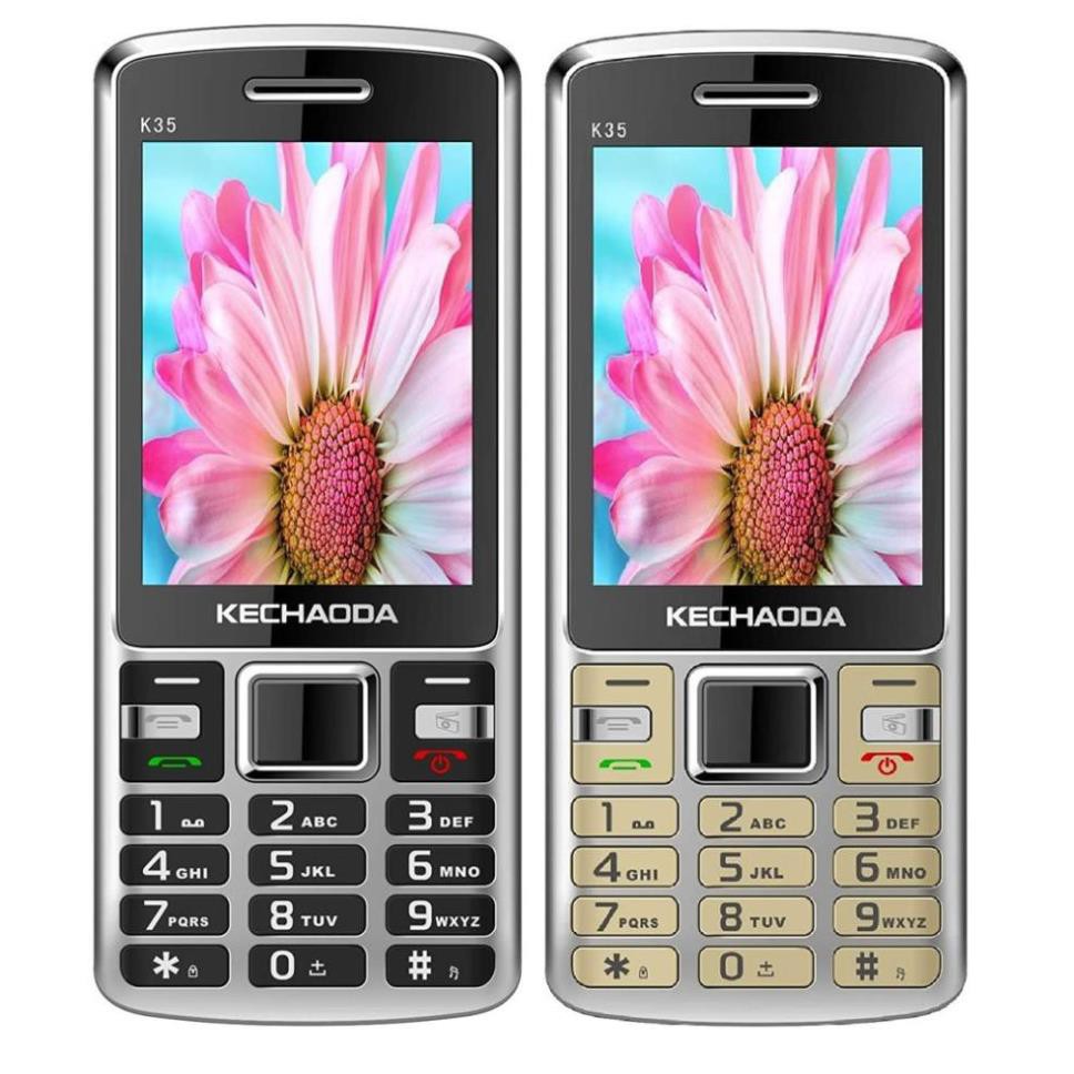 [GIÁ TỐT] Điện thoại Kechaoda K35 màn hình lớn - loa to - phù hợp người cao tuổi - 2 sim - Dễ sử dụng - Bảo hành