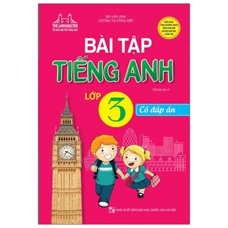 Sách - bài tập tiếng anh lớp 3 - có đáp án