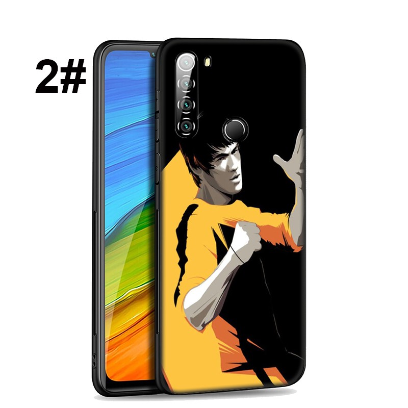 Ốp điện thoại mềm in hình Bruce Lee SH81 cho Xiaomi Redmi Note 8T 8 7 6 5 Pro Poco X2