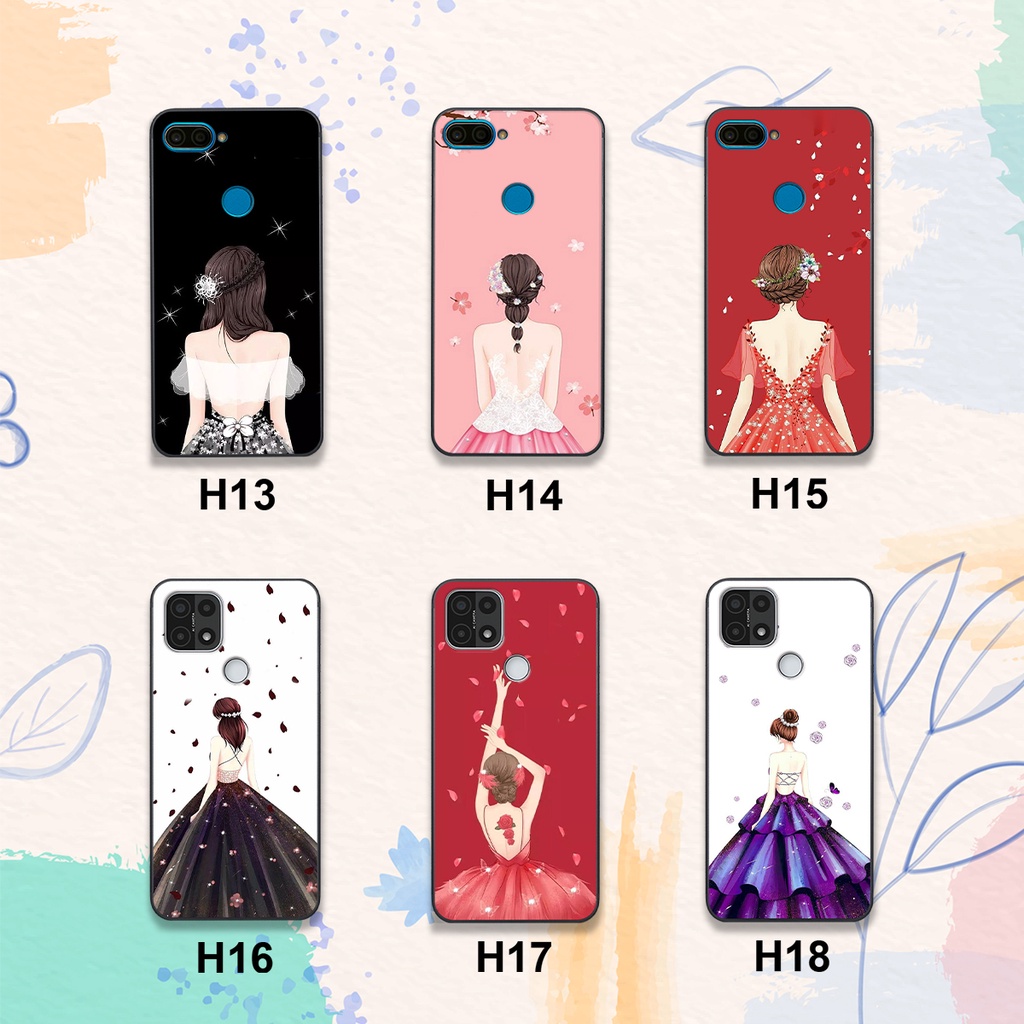 Ốp lưng Oppo A15 - Oppo A12 In Hình Cô Gái Đẹp