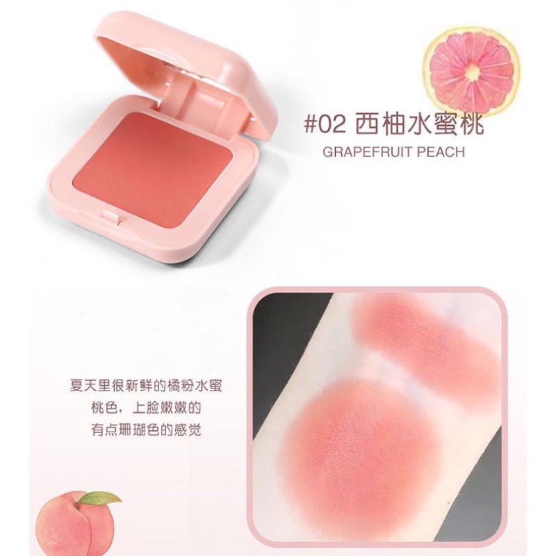 PHẤN MÁ HỒNG GEOMETRY KÈM GƯƠNG VÀ CỌ SIÊU XINH | BigBuy360 - bigbuy360.vn