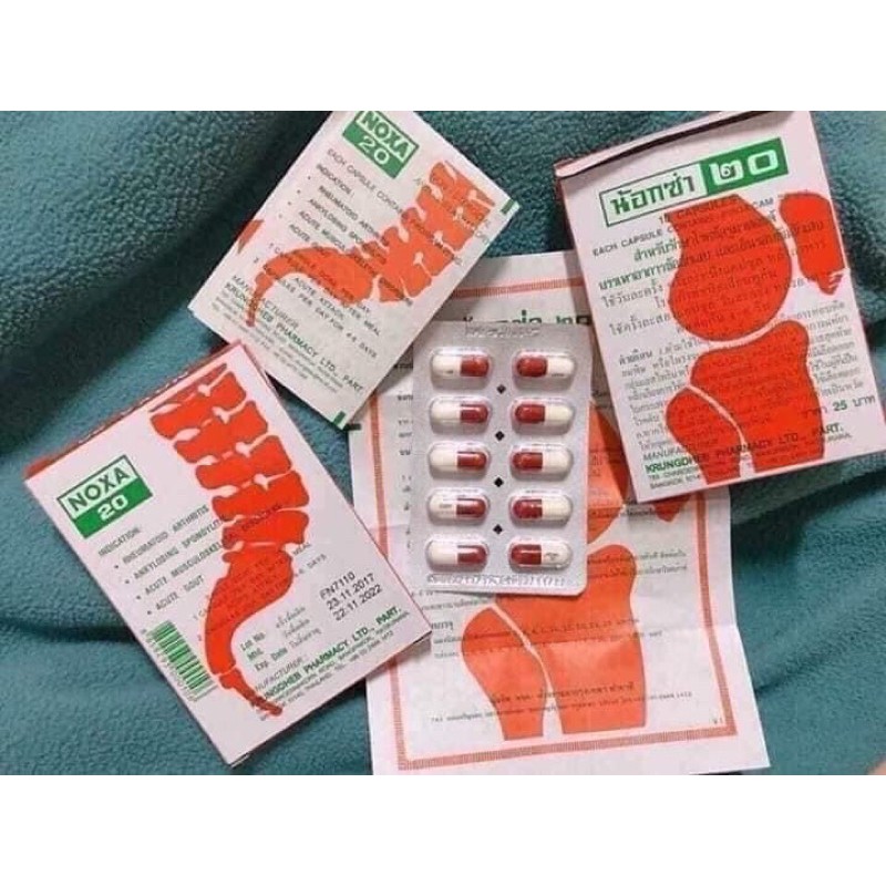 [Combo] 1 lố 12 hộp viên uống Xuong khop noxa 20 thái | BigBuy360 - bigbuy360.vn