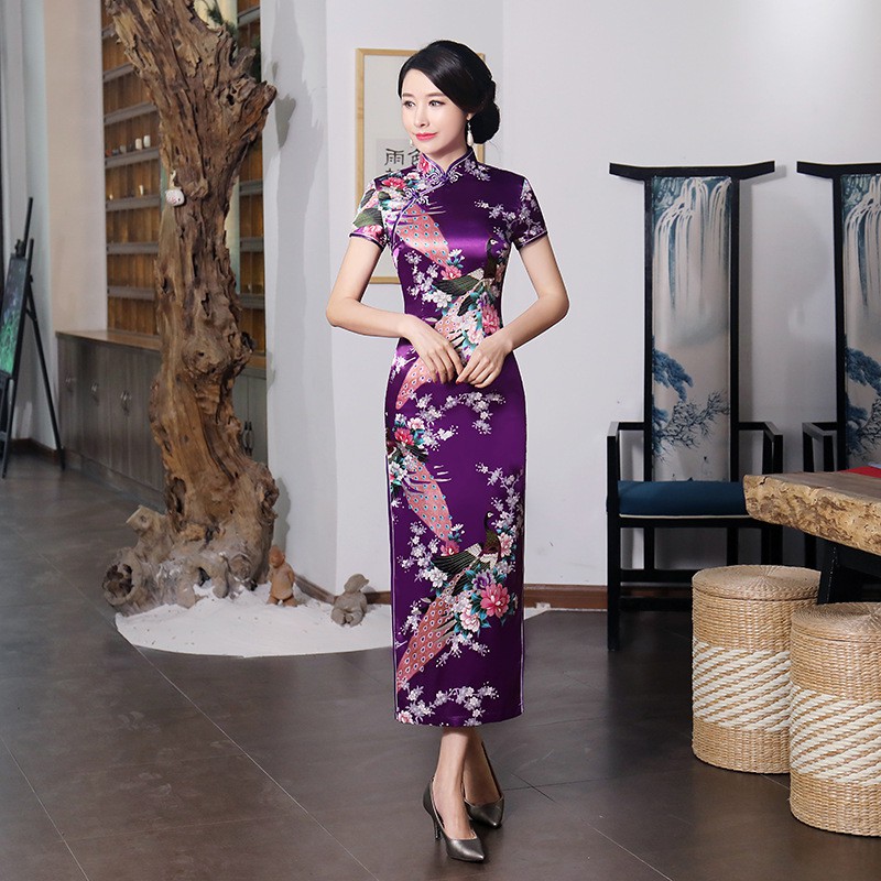 Mới Đầm Sườn Xám Cách Tân Phong Cách Trung Hoa size S-6XL