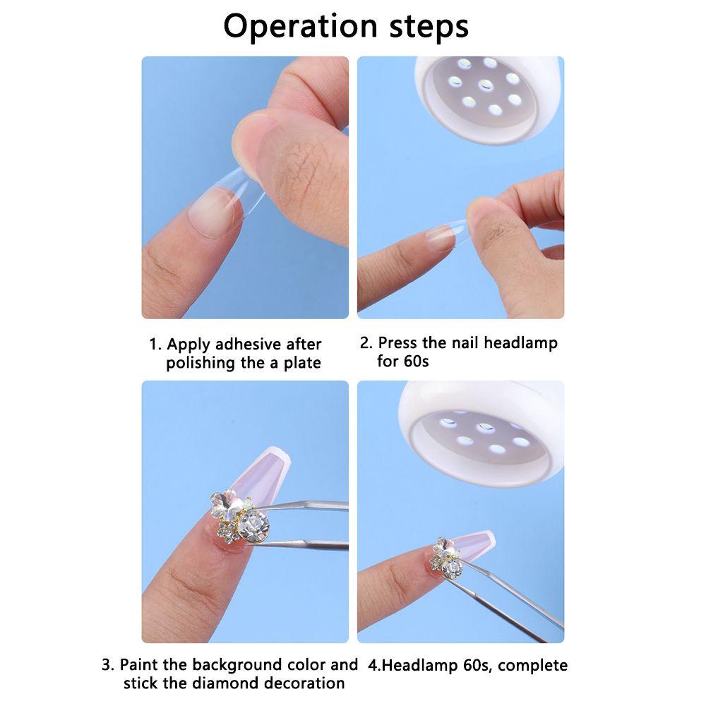 Giá Đỡ Bút Vẽ Móng Có Đèn LED Xoay 360 Độ Chuyên Dụng° Đèn Led UV Có Thể Uốn Cong Chất Lượng Cao