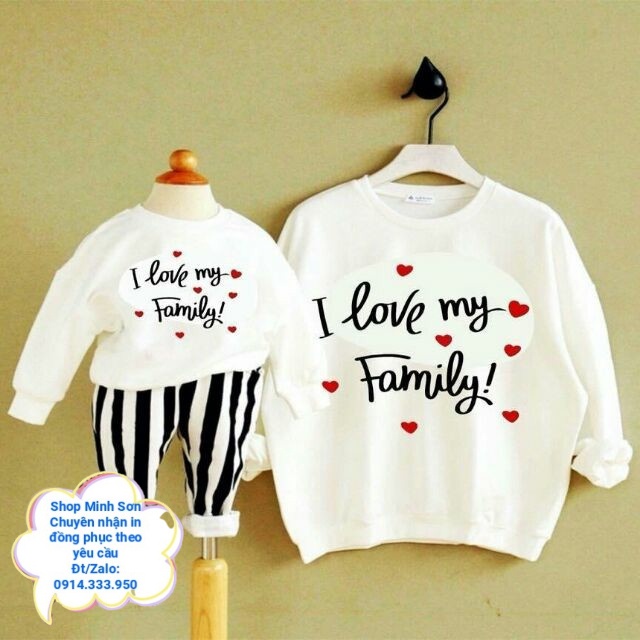 VIDEO ÁO NỈ BÔNG SWEATER BIA TRÀ SỮA, I LOVE FAMILY,, ÁO NỈ ĐÔI  LOẠI 1 ĐỦ MÀU ĐỦ SIZE