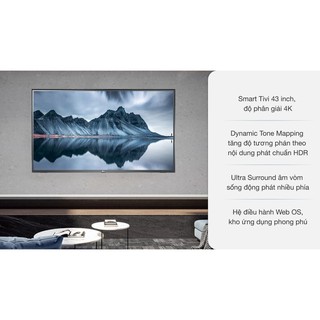Smart Tivi LG 4K 43 inch 43UN7290PTF
