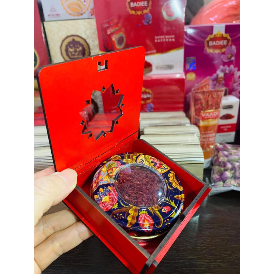 (Hộp Gỗ)Nhuỵ Hoa Nghệ Tây Saffron Badiee Iran 1gr Chính Hãng Chất Lượng kèm hướng dẫn sử dụng | BigBuy360 - bigbuy360.vn