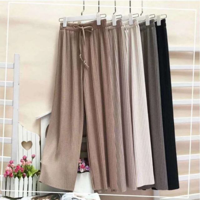quần xếp ly chất sốp ống rộng chất đẹp hàng Quảng Châu loại 1