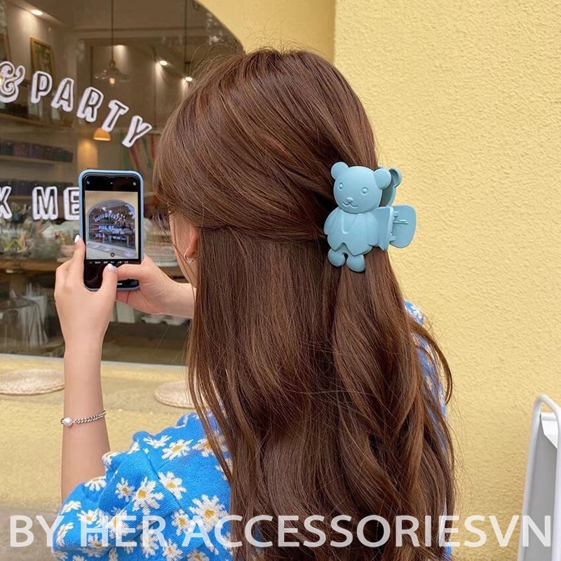 Kẹp Càng Cua, Kẹp tóc Gấu Bear phong cách Hàn Quốc độc đáo, Her Accessories K8