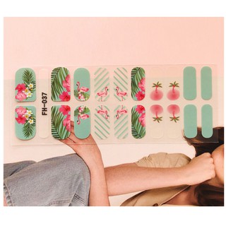 Miếng dán móng tay 3D - Nail Wraps (20 miếng dán khô)