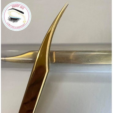 NHÍP TÁCH HEO - NHÍP CLASSIC MẠ VÀNG - NHÍP NỐI MI fan - dụng cụ nối mi - Thúy Hà