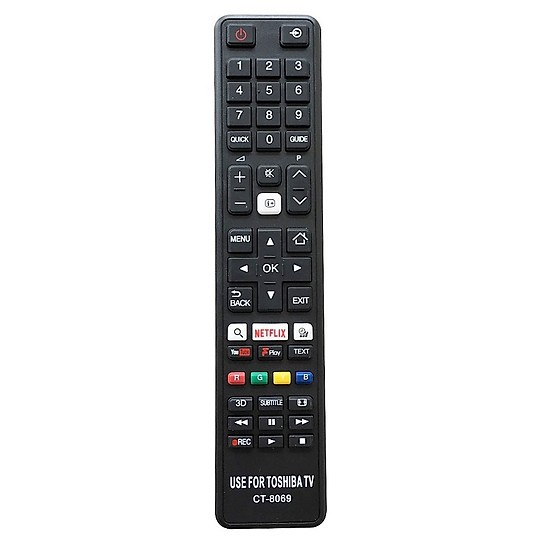 Remote Điều Khiển TV Toshiba CT - 8069 ( Hàng Chính Hãng )