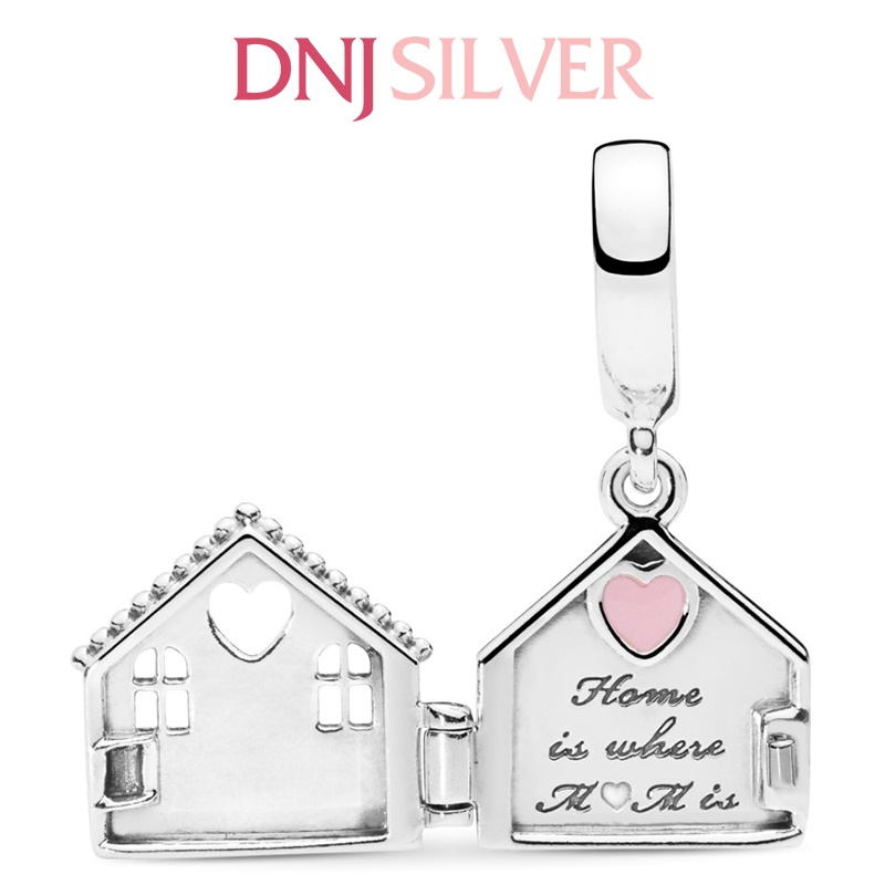 Charm bạc 925 cao cấp, hàng chuẩn bạc - Charm Mum's House thích hợp để mix vòng tay charm - DN291